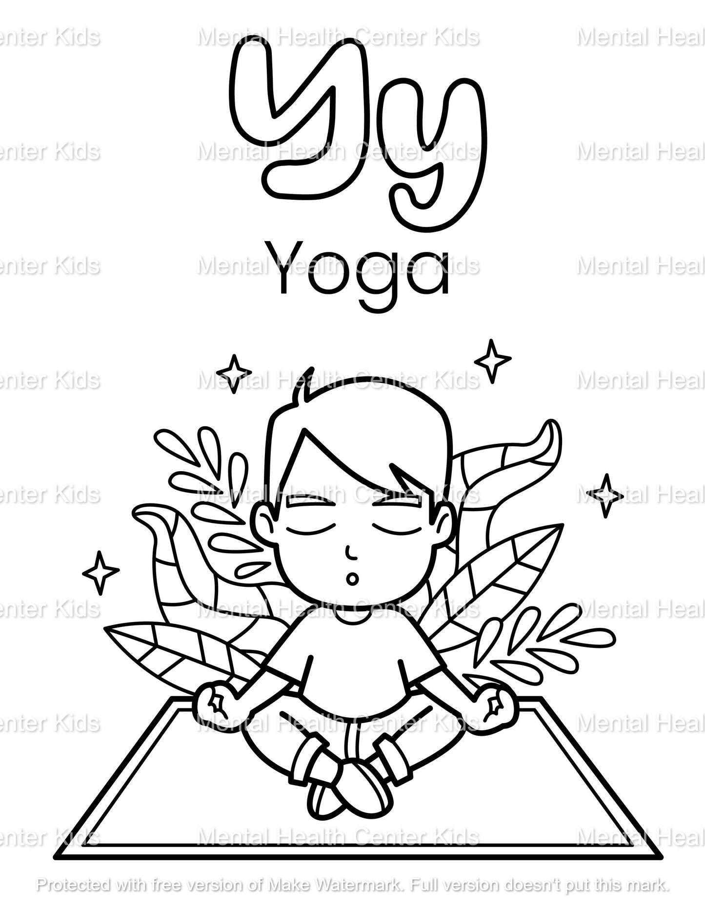 alphabet coloring book