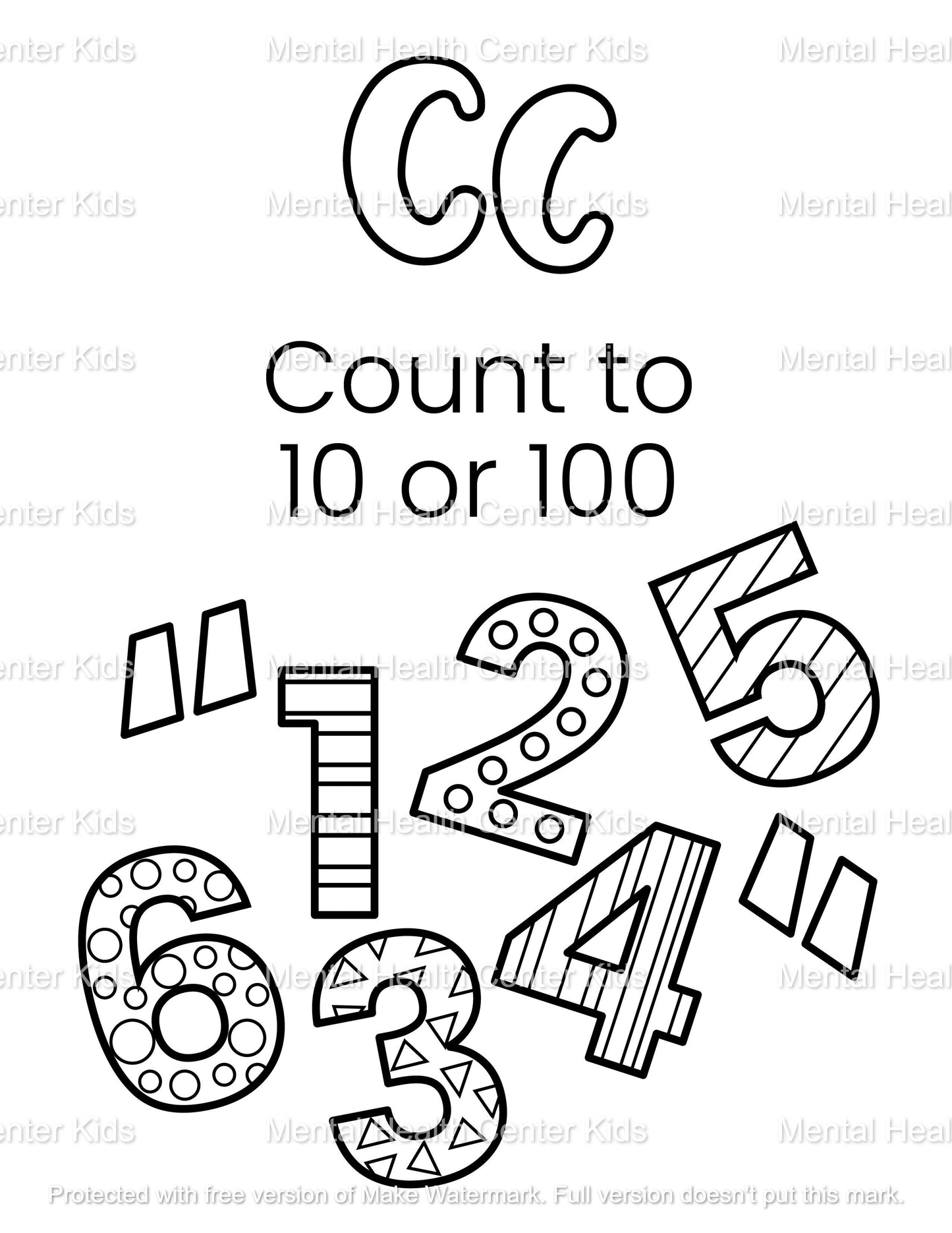 alphabet coloring book