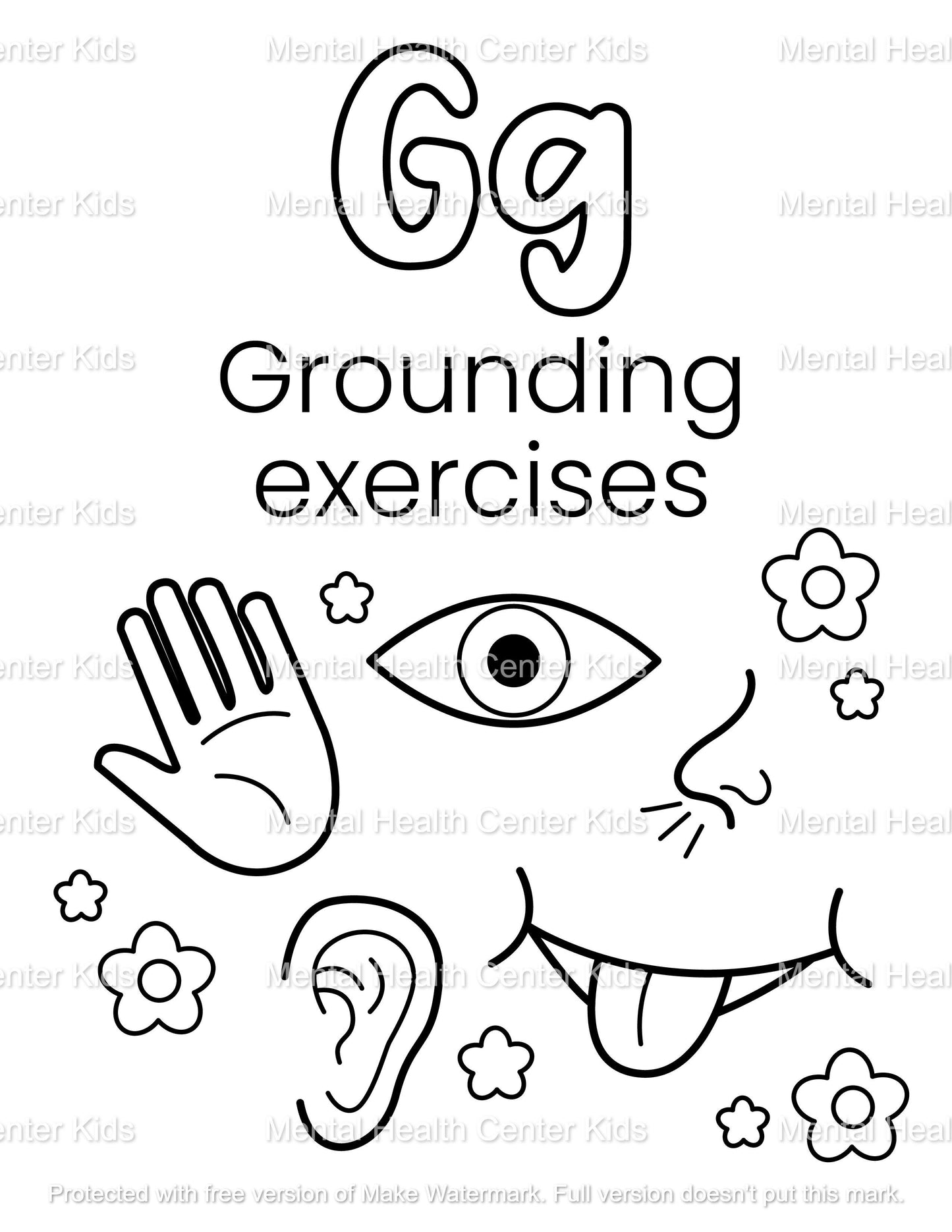 alphabet coloring book