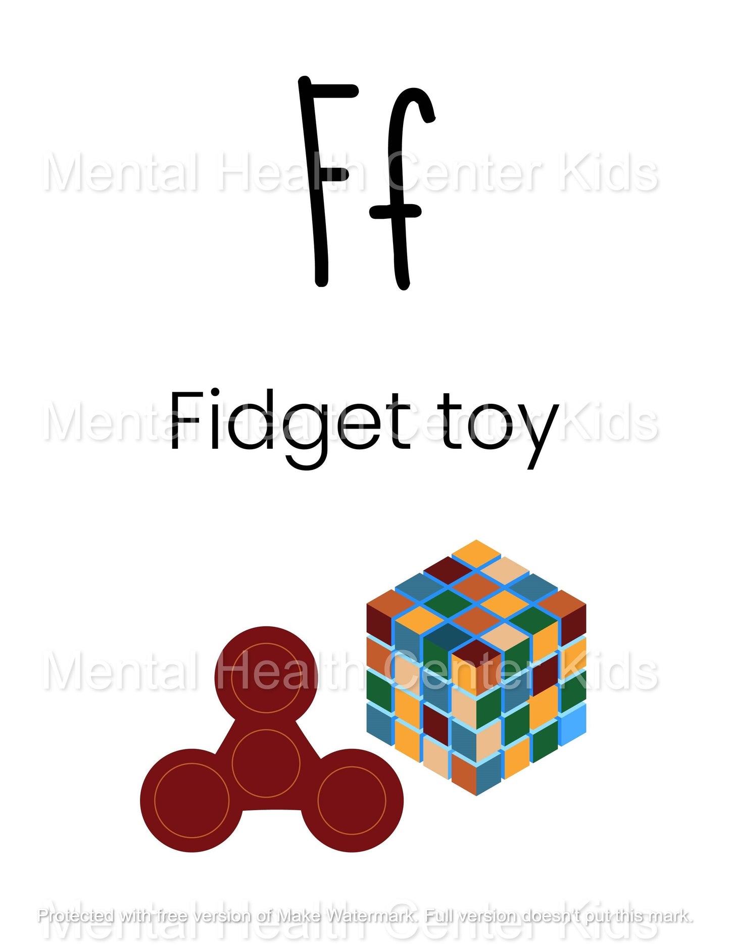 Alphabet Line for Classroom, Bedroom, and Counseling Office Coping Skills Alphabet