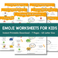 Emoji Feelings and Emotions Worksheets