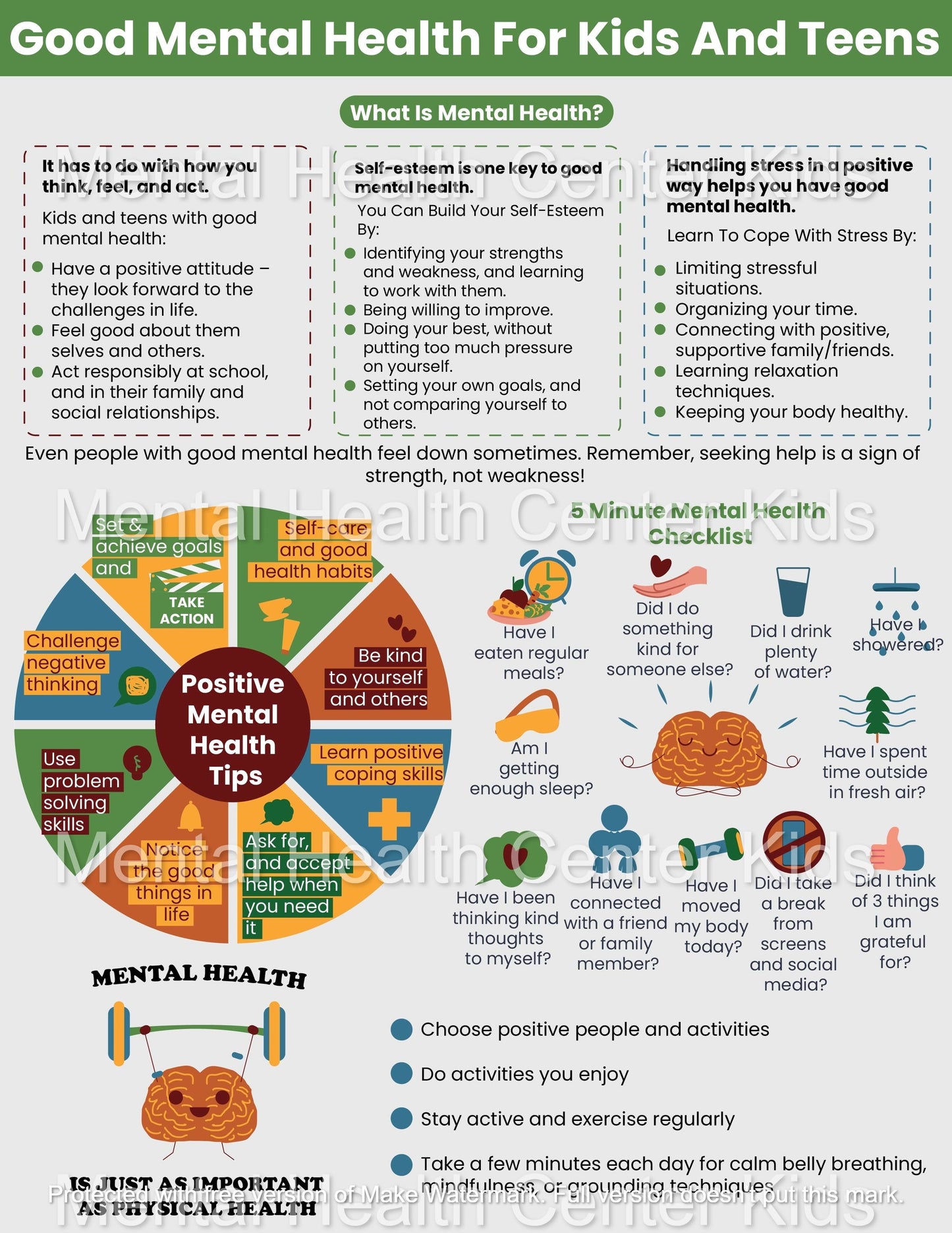 good mental health for kids