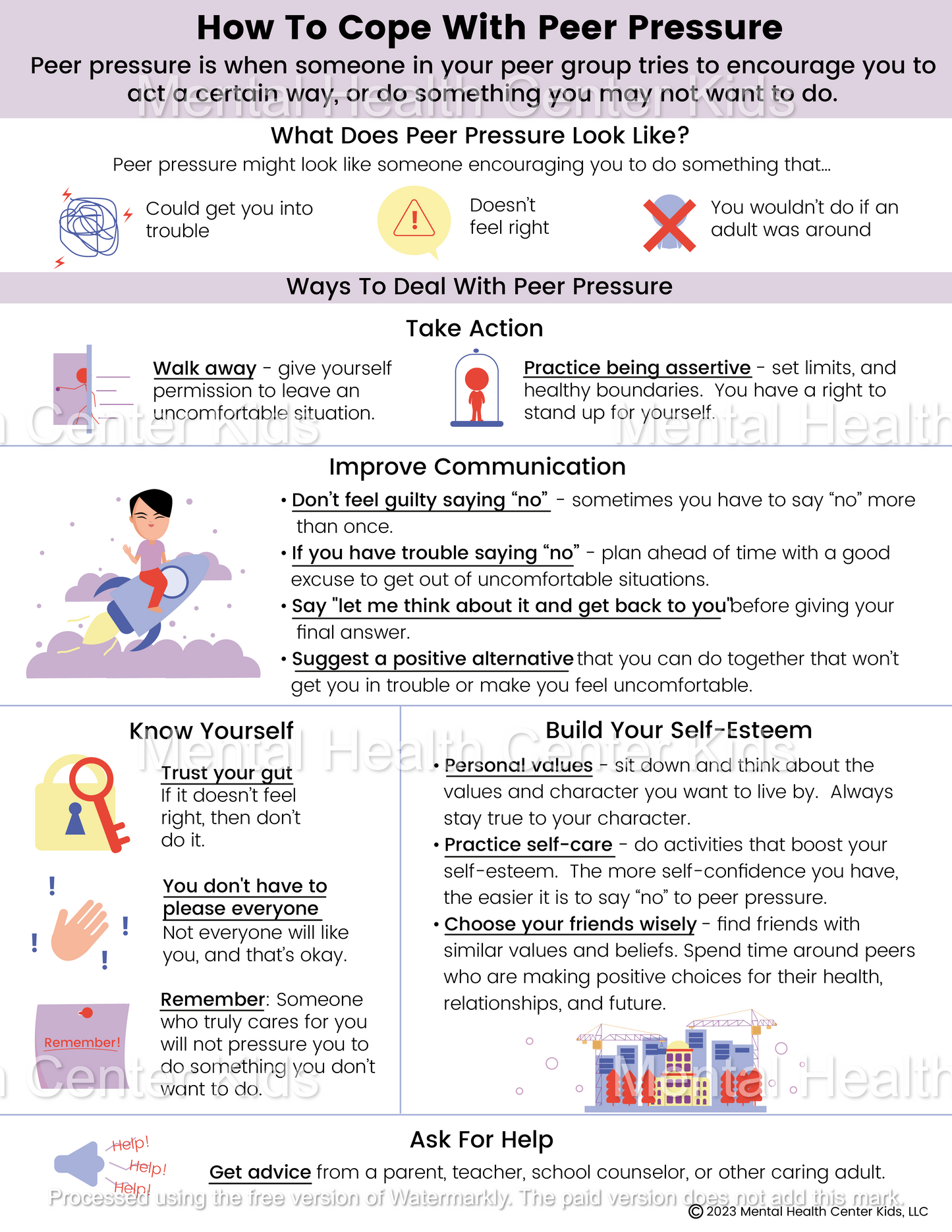 how to cope with peer pressure