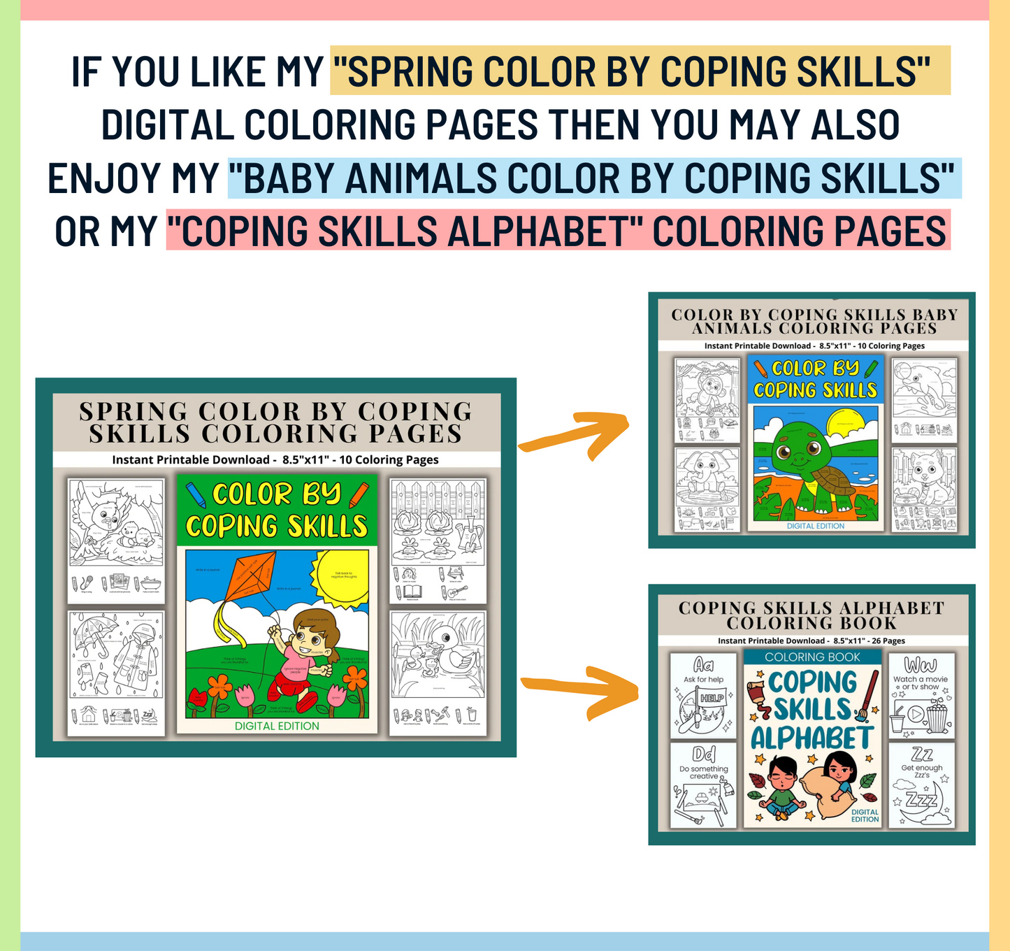 spring coloring pages for kids