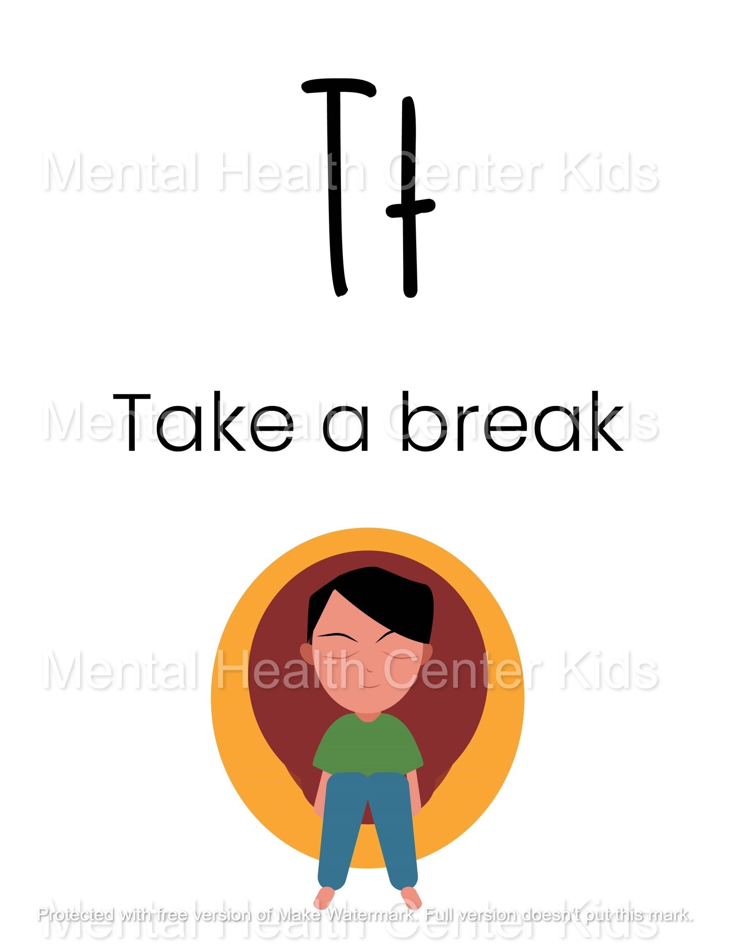 Alphabet Line for Classroom, Bedroom, and Counseling Office Coping Skills Alphabet