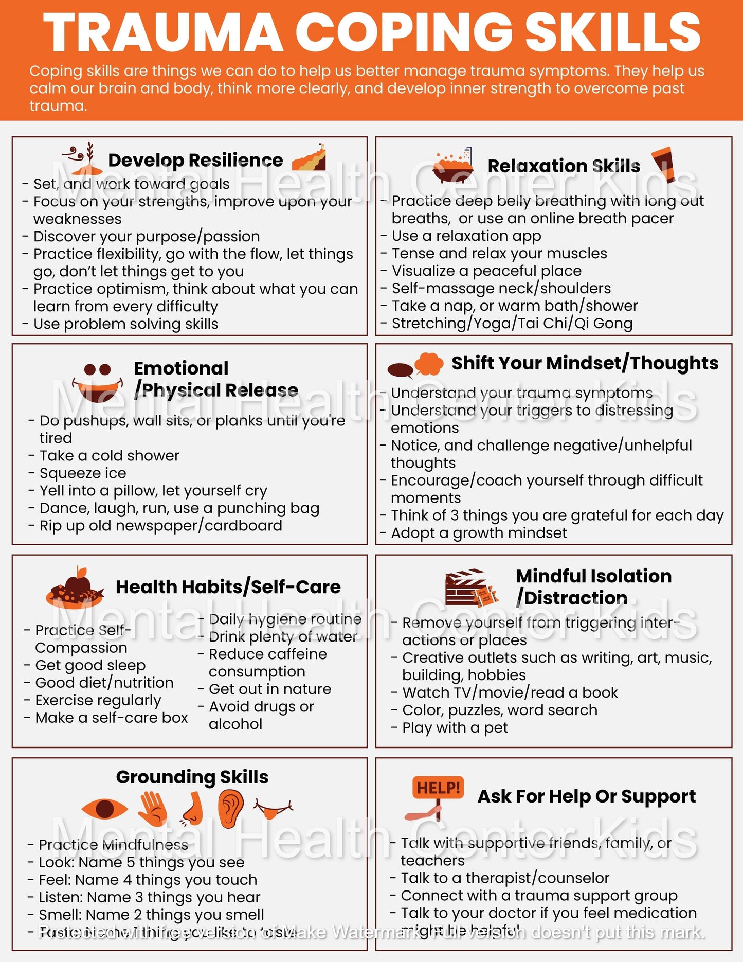 trauma infographic