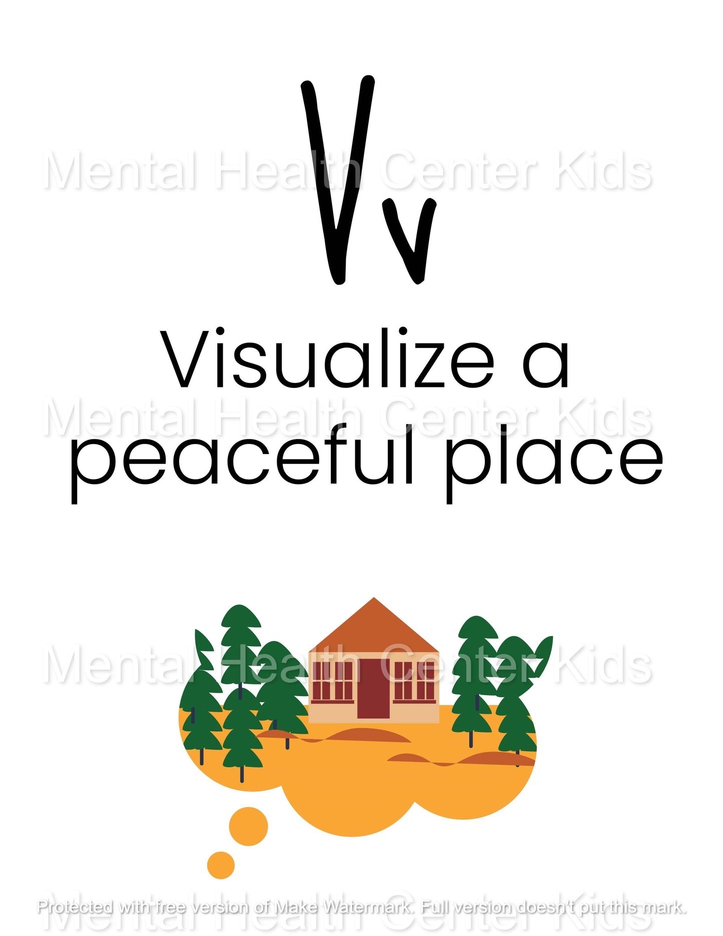 Alphabet Line for Classroom, Bedroom, and Counseling Office Coping Skills Alphabet