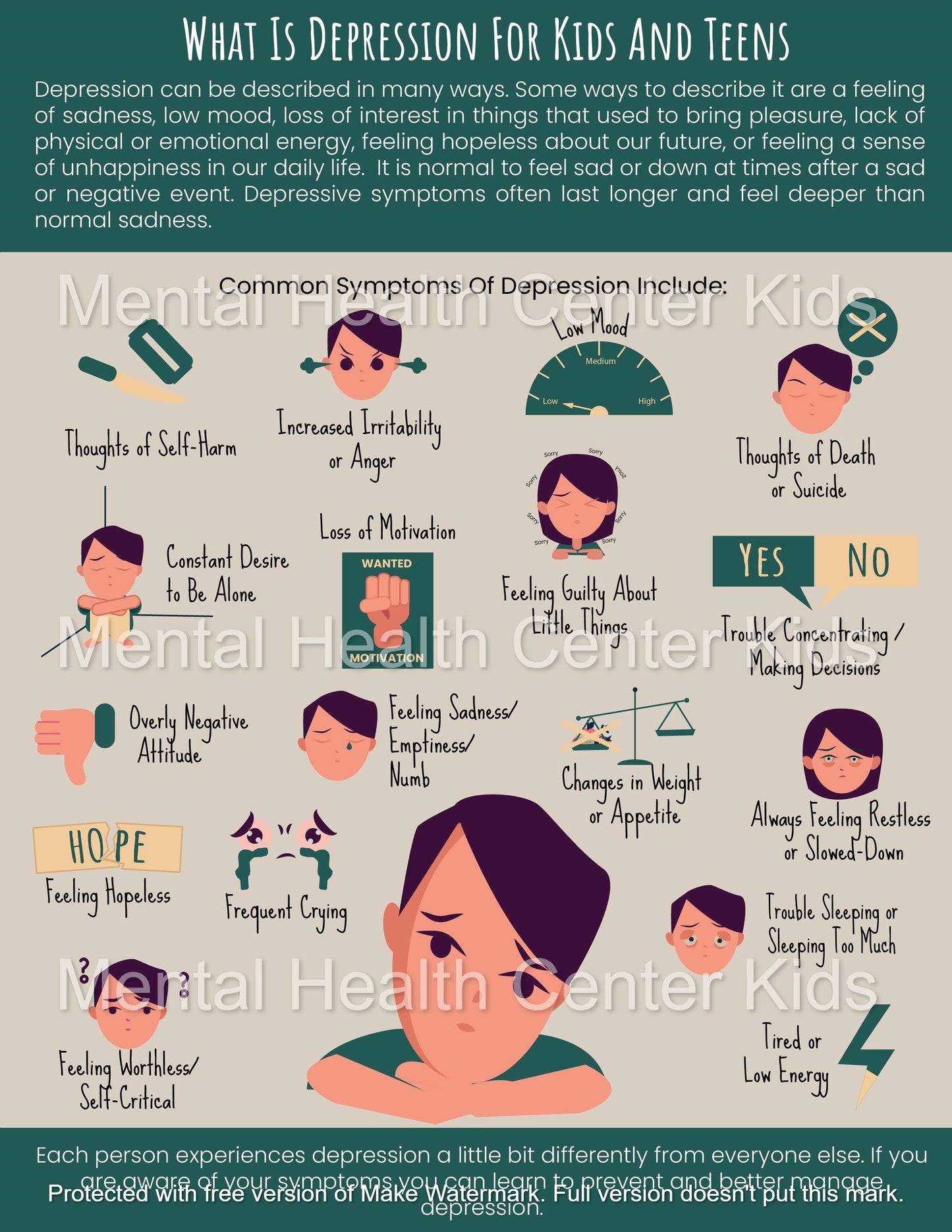 what is depression for kids and teens