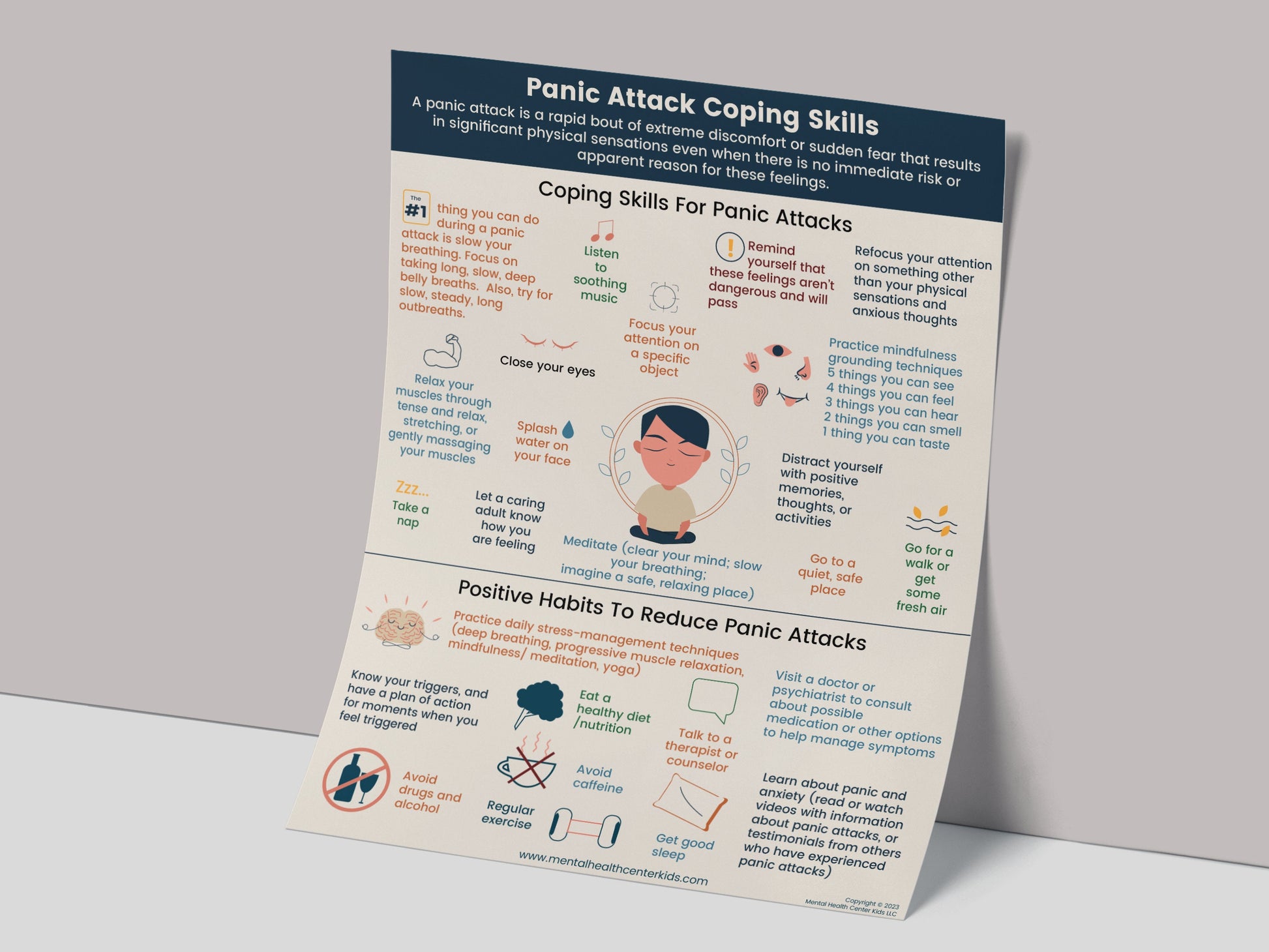 panic attack coping skills pdf