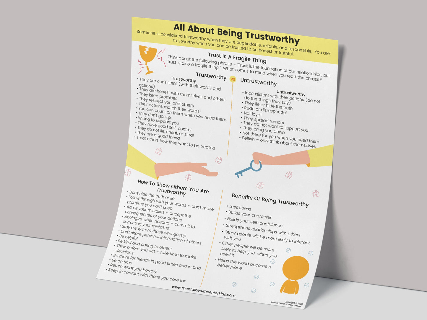 trustworthy poster