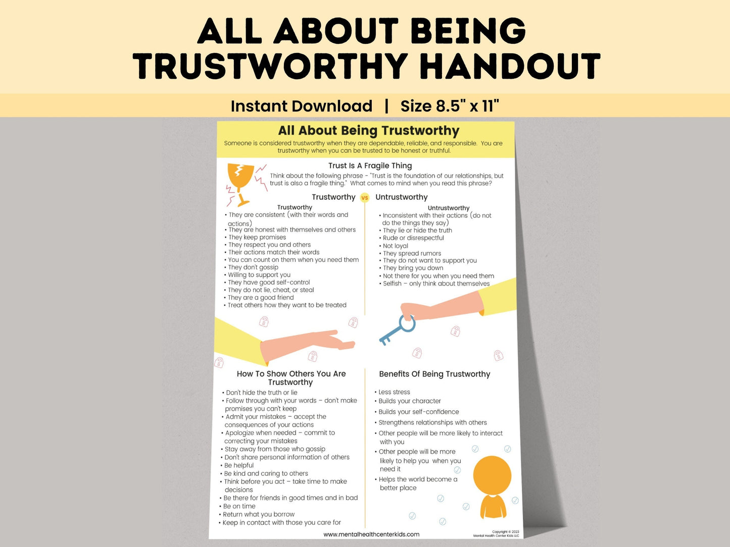 trustworthy poster
