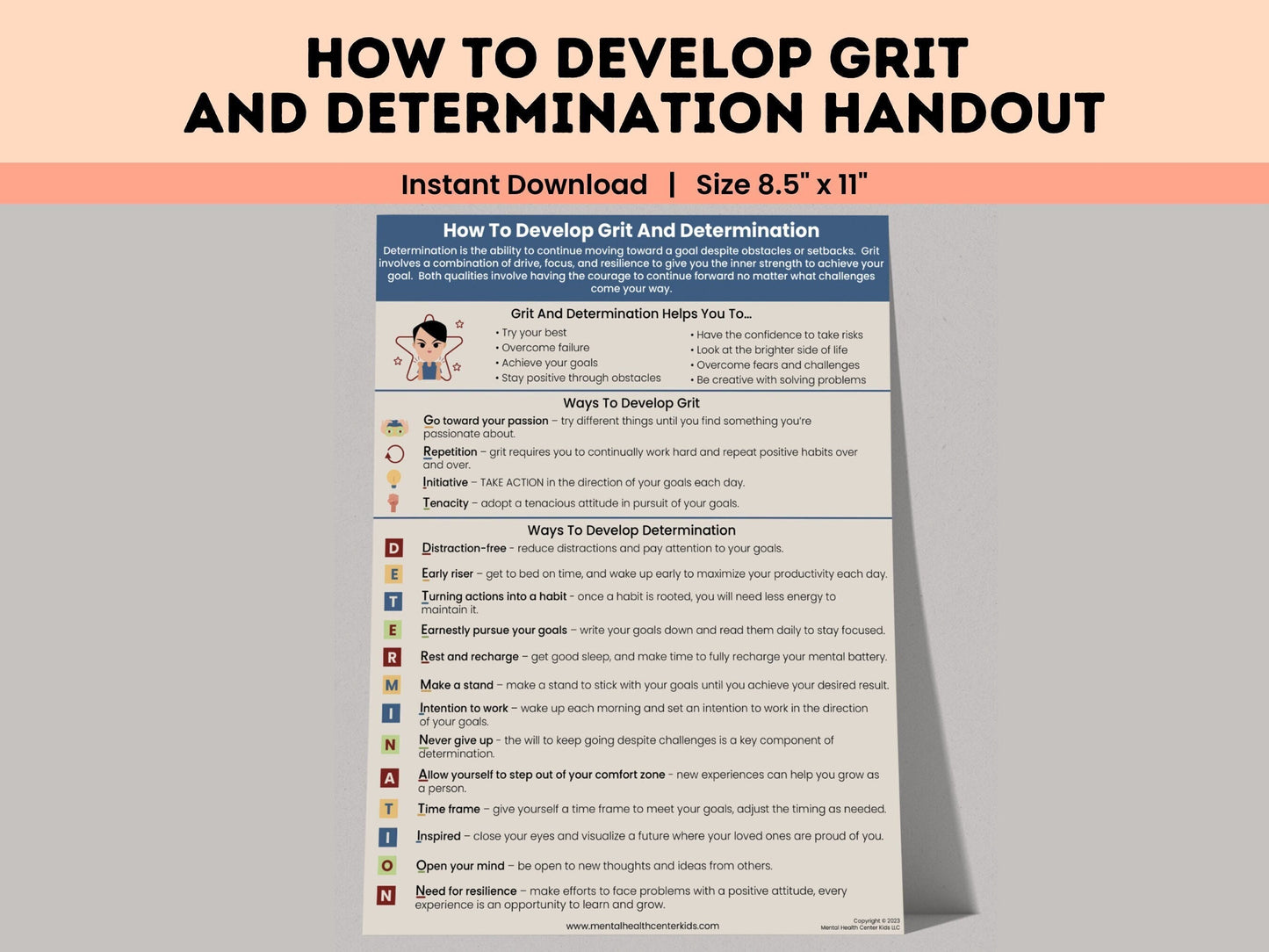 Grit, Determination, and Diligence