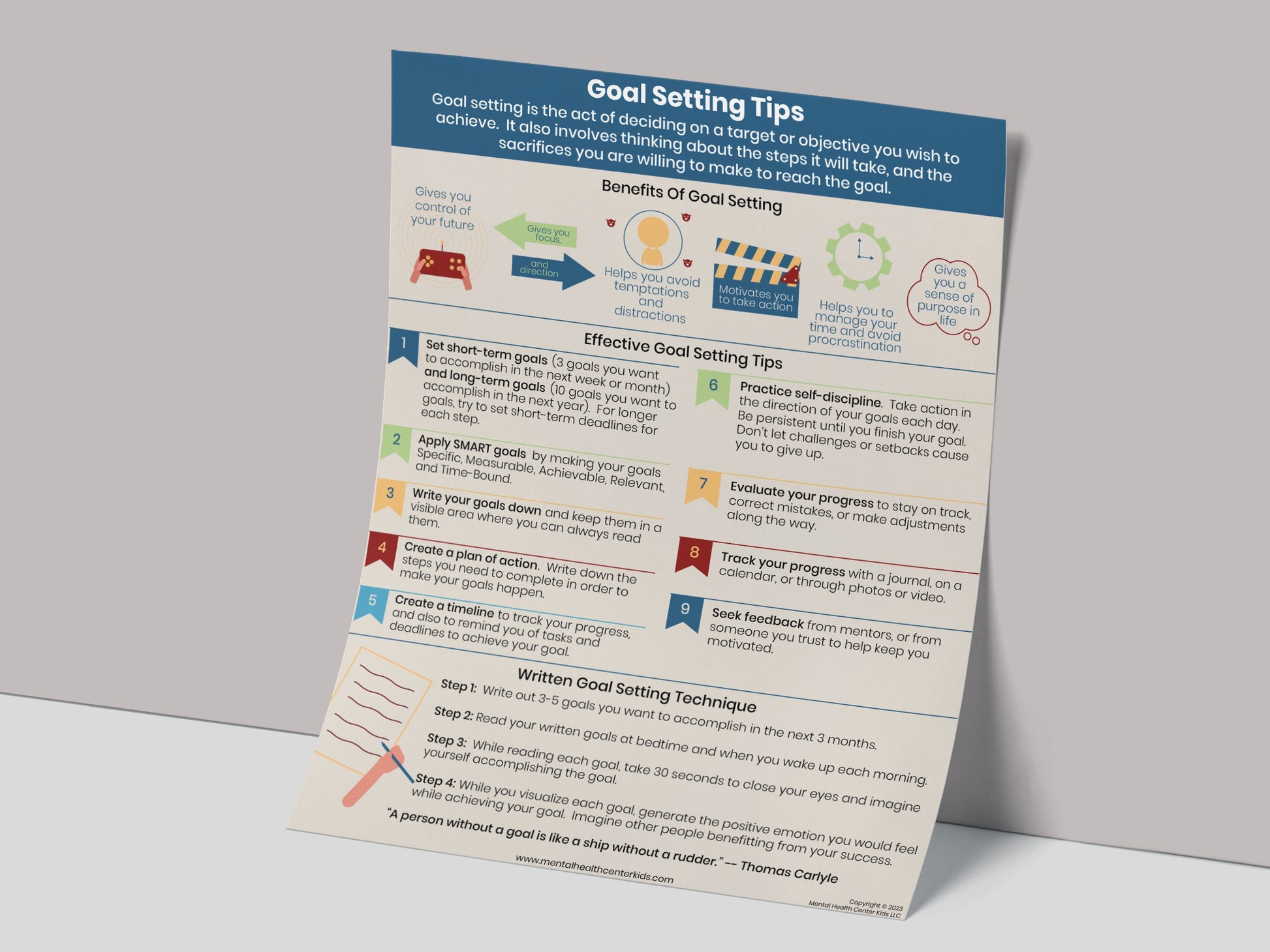 Goal Setting Tips For Success