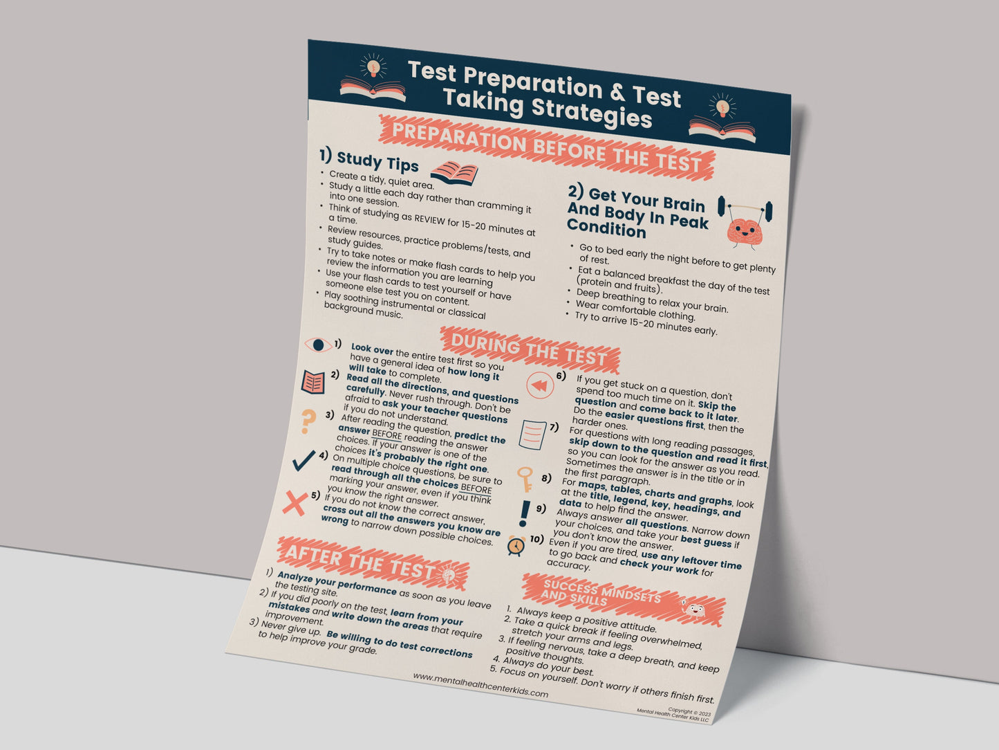 test taking strategies pdf
