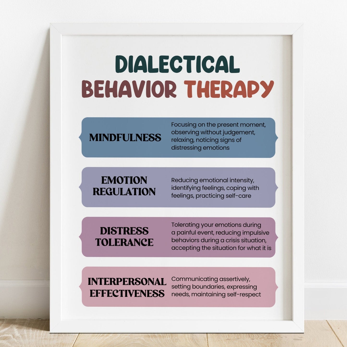dialectical behavior therapy