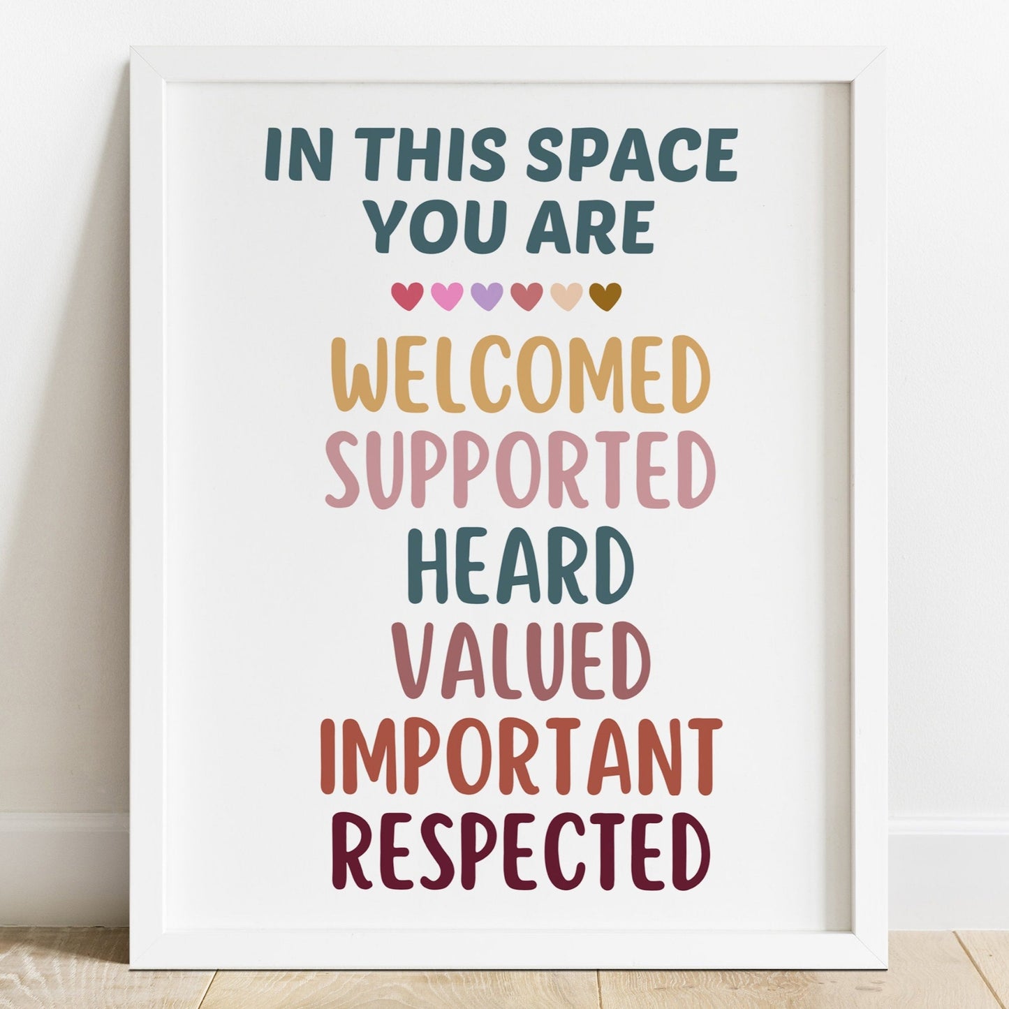 in this space you are