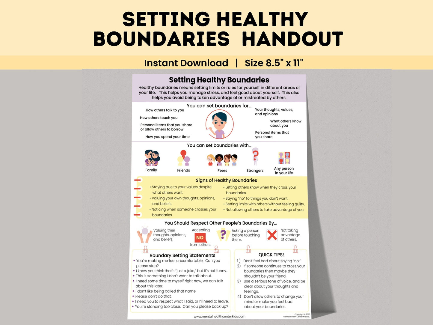 respecting boundaries