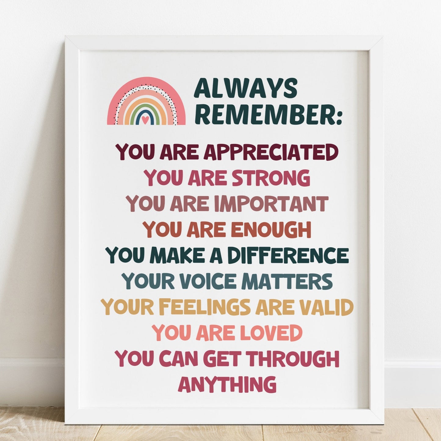 always remember