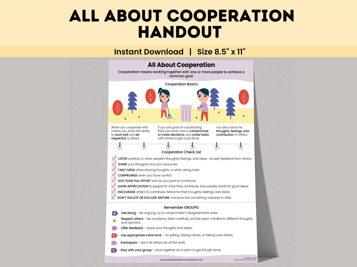 cooperation skills