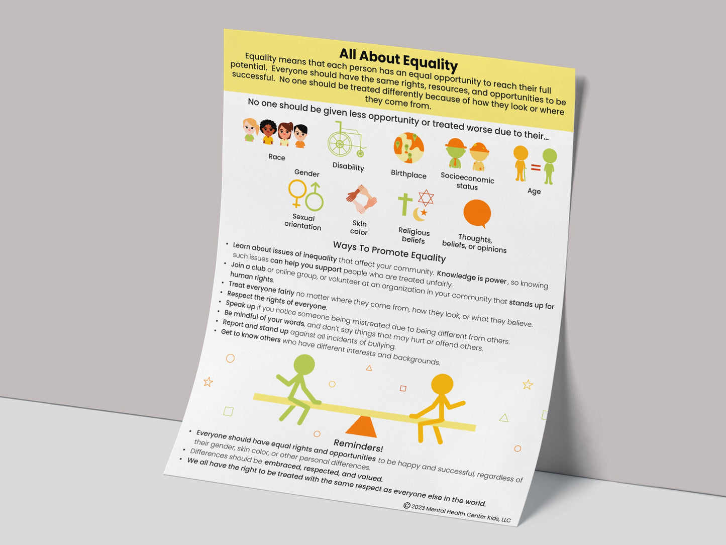 equality poster