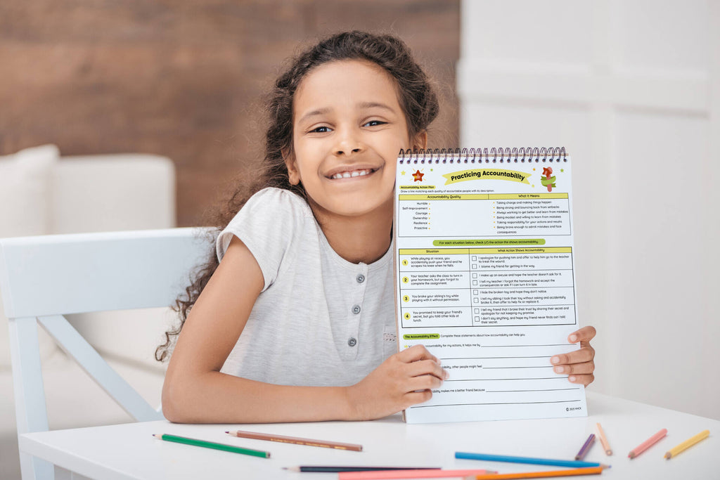 Teaching Accountability Accountability Worksheets: Printable Activities to Teach Responsibilit ...