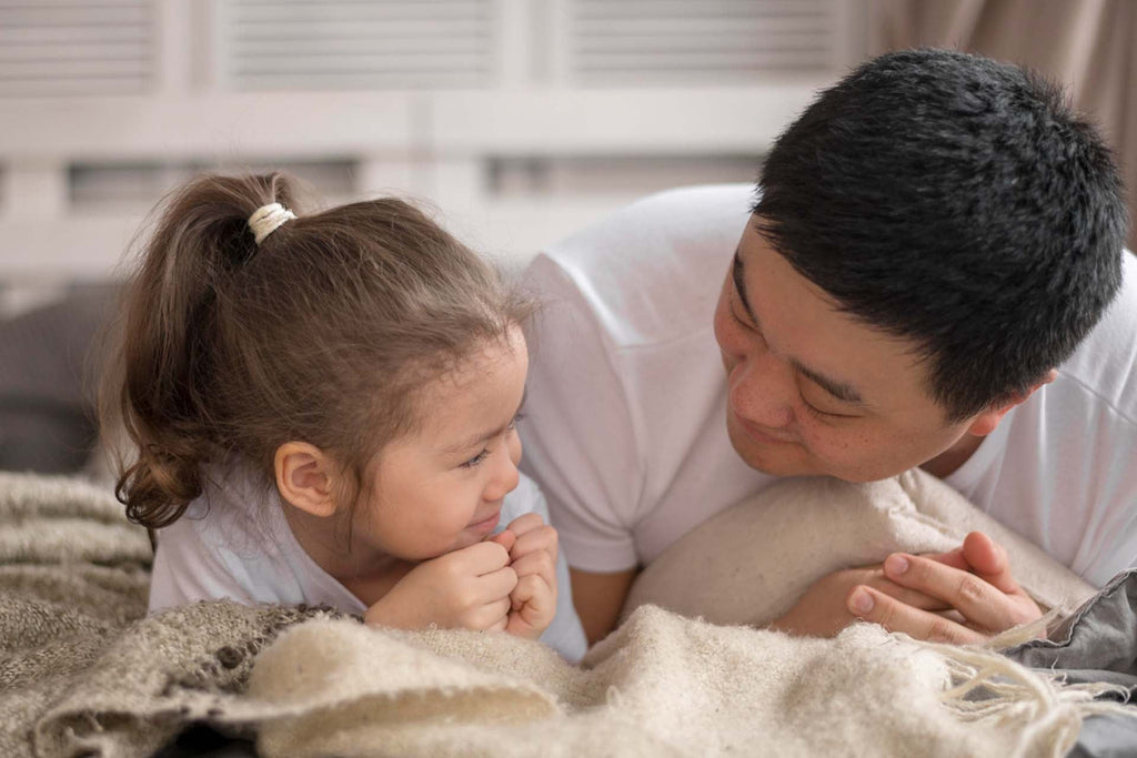a father teacher her daughter about dbt skills