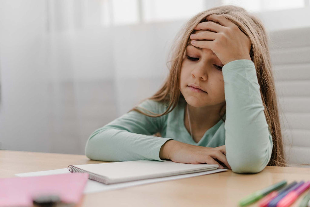 a kid refusing to go to school