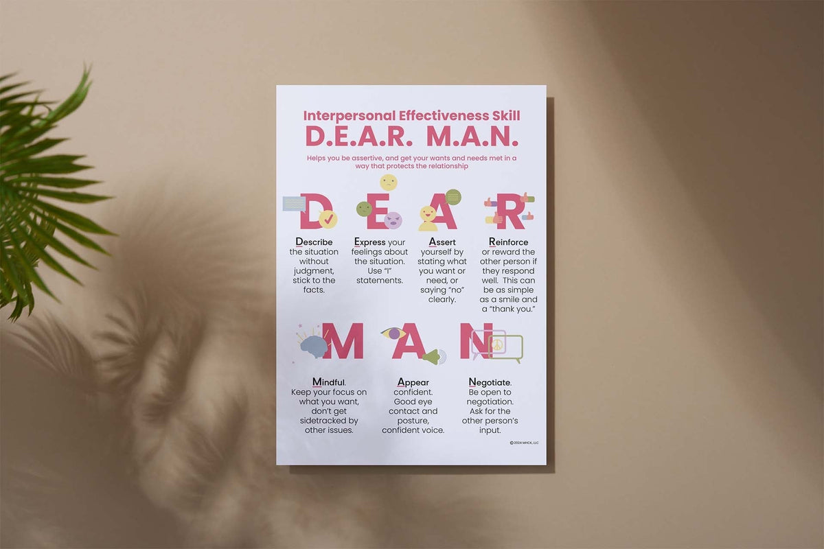 DEAR MAN Skill in Dialectical Behavior Therapy (DBT) – Mental Health ...