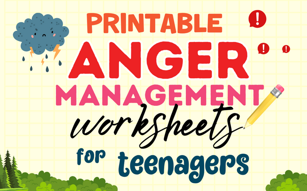 anger management worksheets for teenagers