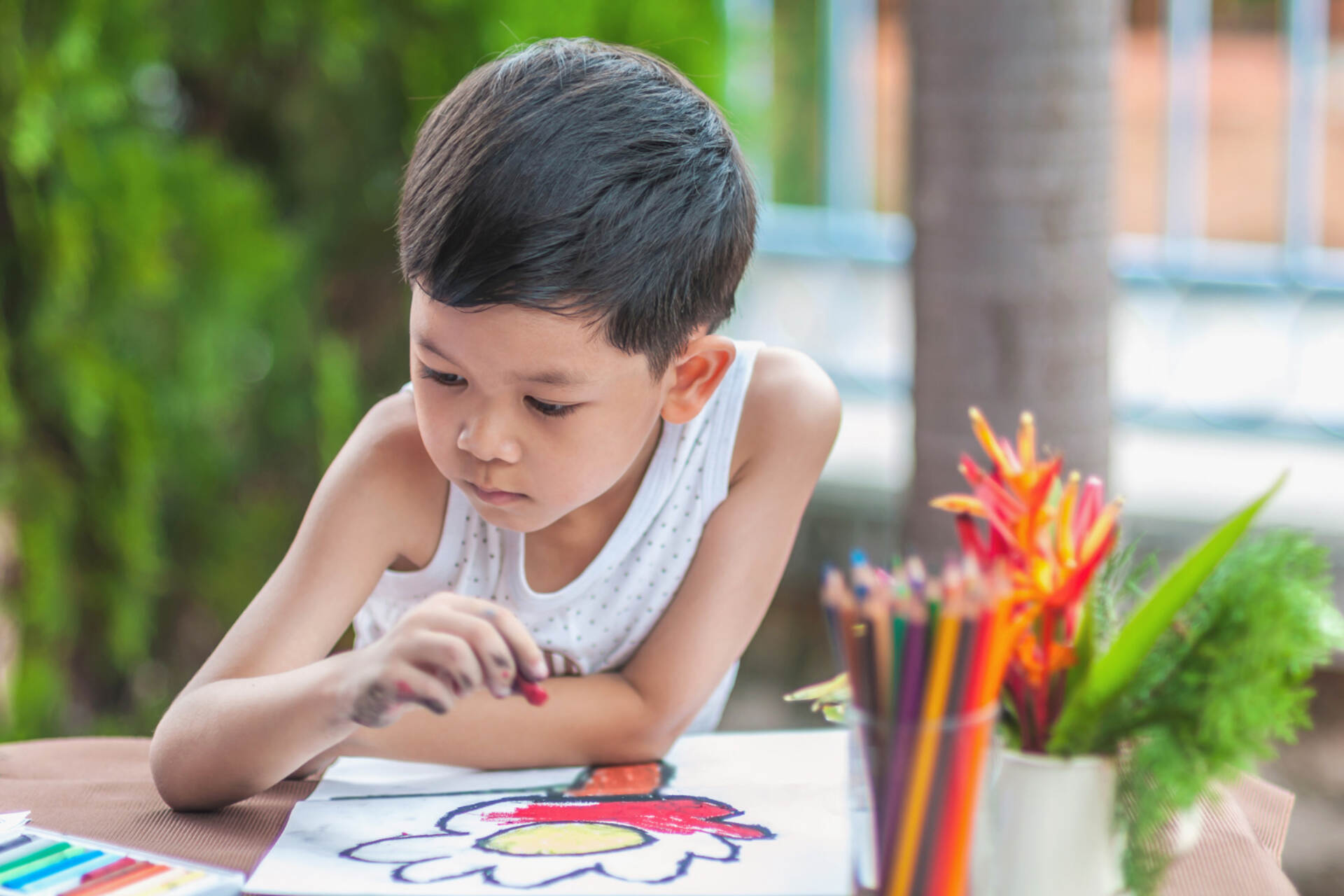 Research on Using Drawing to Lift a Child’s Mood