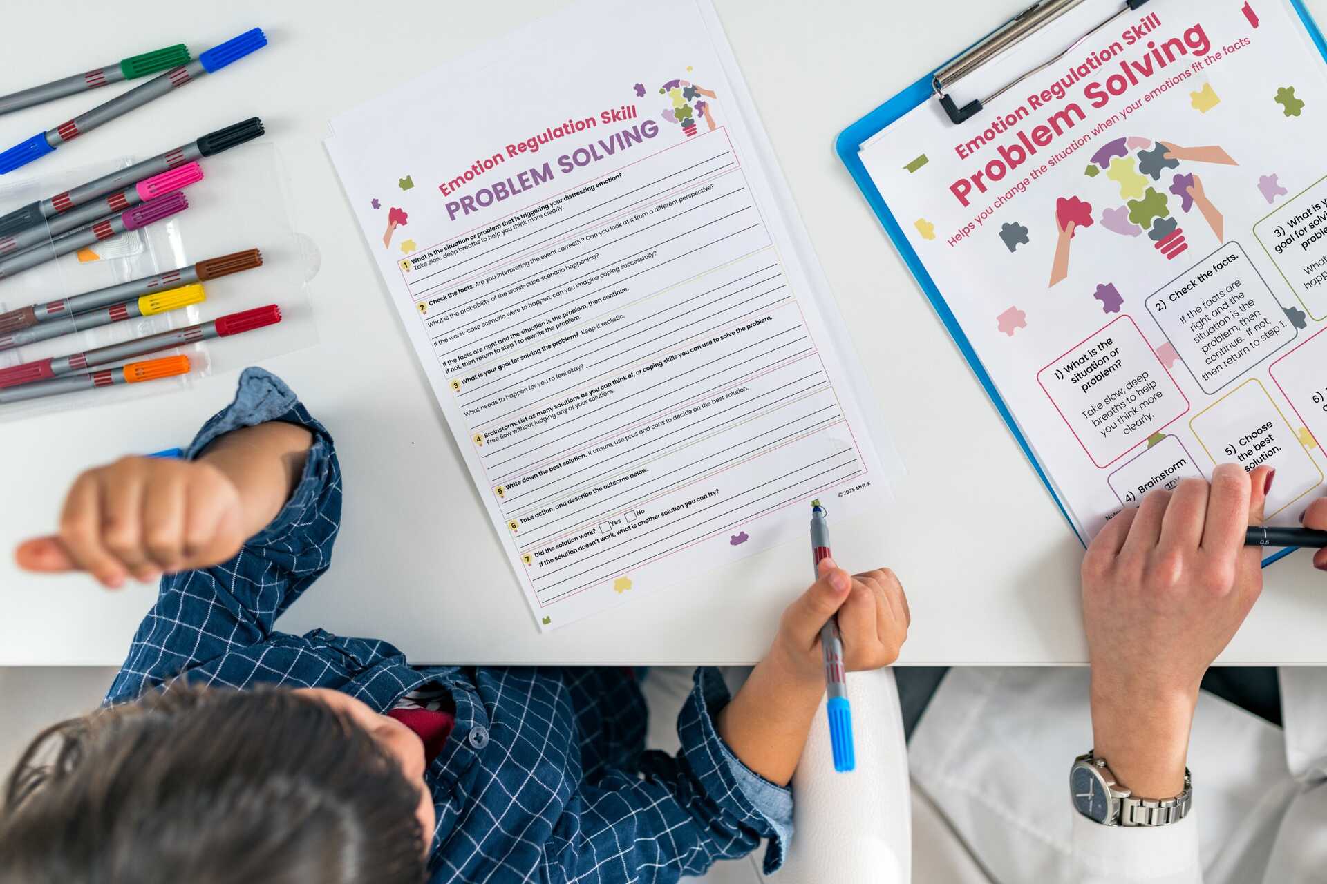 DBT Problem-Solving Worksheets: Printables for Emotional Regulation and Better Decisions