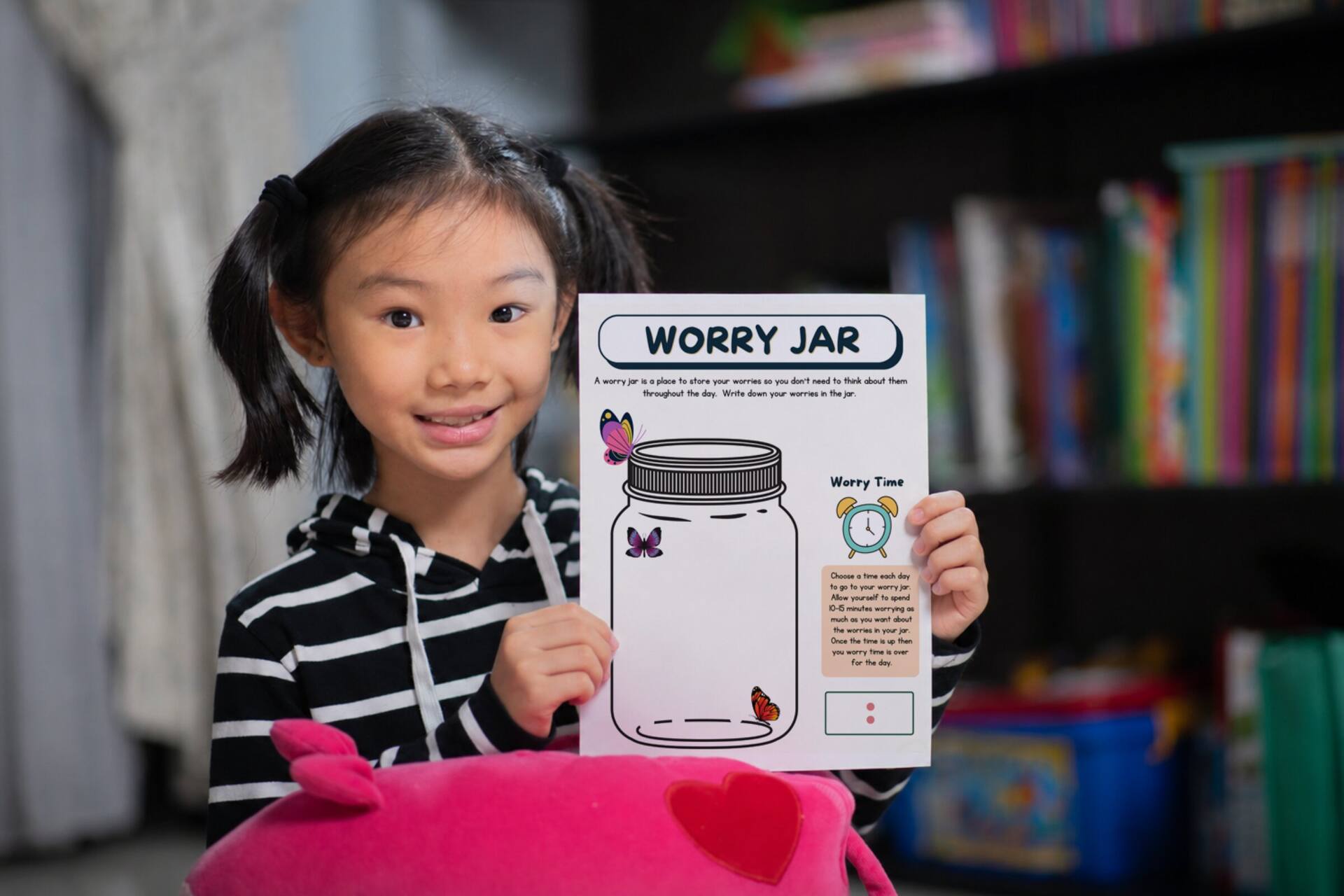 My Worry Jar Worksheet: A Simple Tool to Manage Anxiety and Overthinking