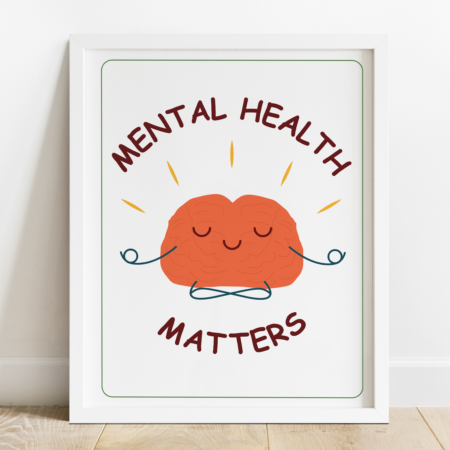 mental health matters orange
