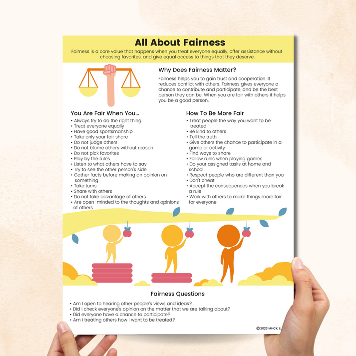 All About Fairness – Mental Health Center Kids
