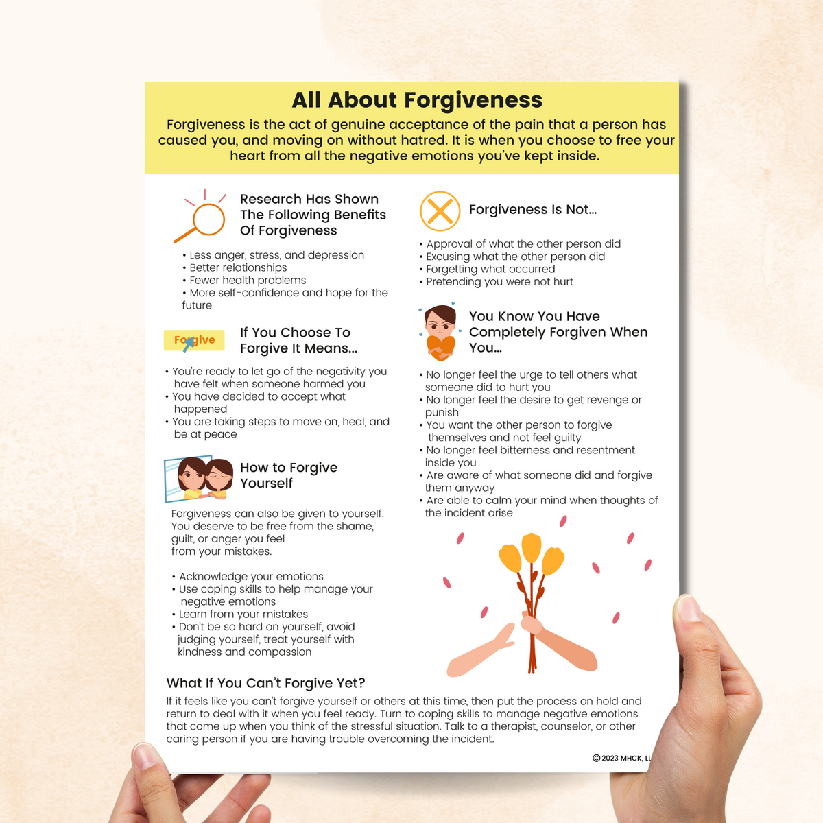 All About Forgiveness – Mental Health Center Kids