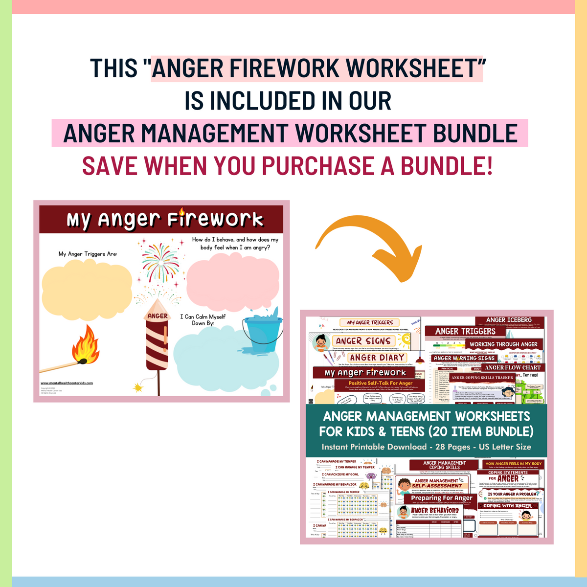 Exploding Anger Firework Anger Firework – Mental Health Center Kids