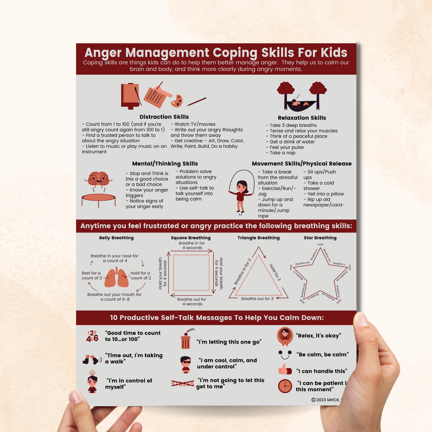 Anger Coping Skills for Kids