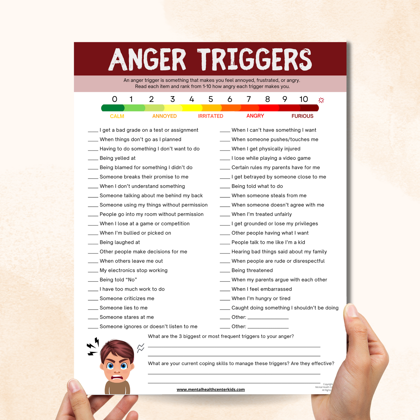Anger Triggers