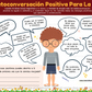 Spanish Positive Self-Talk For Anger CBT Worksheet