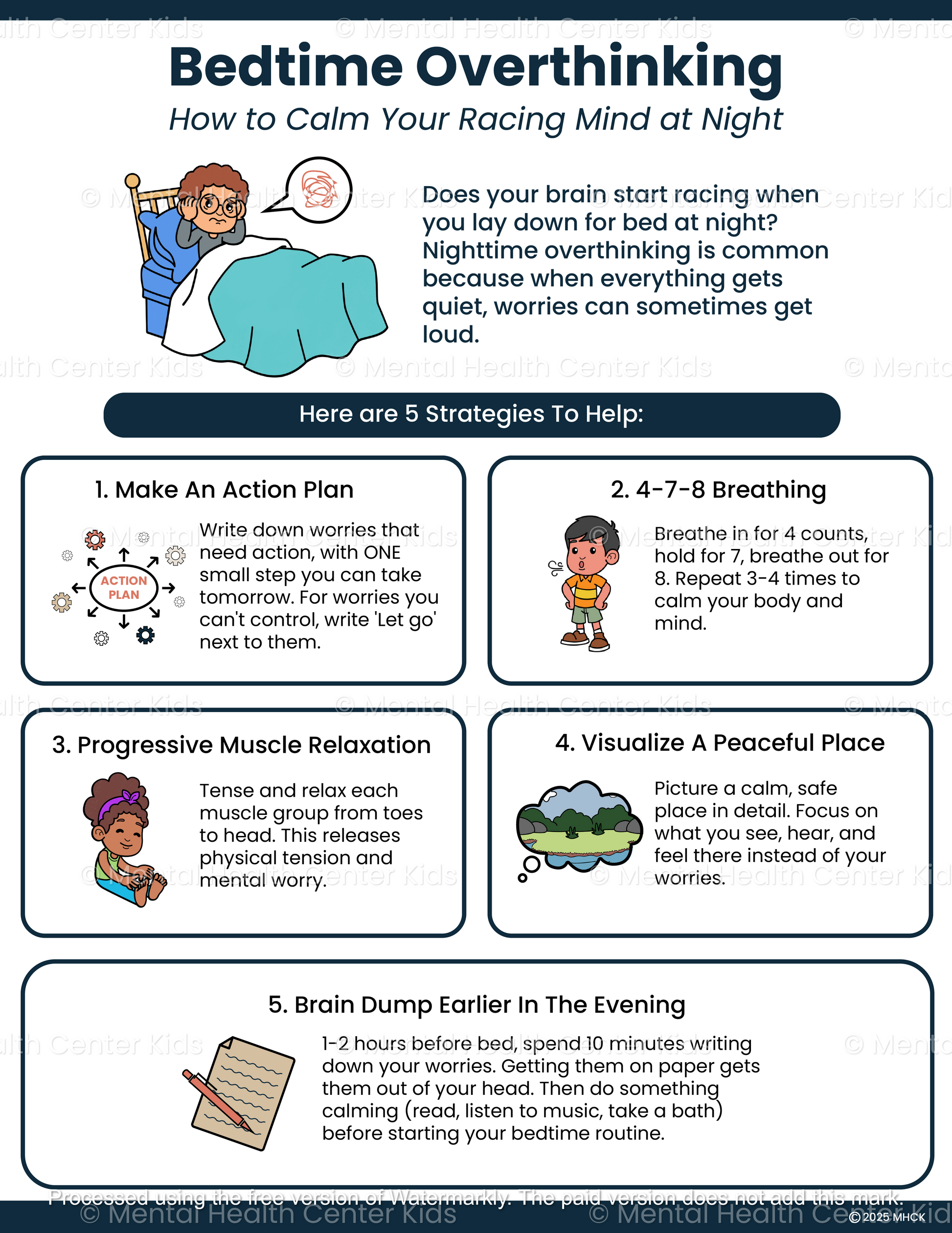 bedtime overthinking for kids