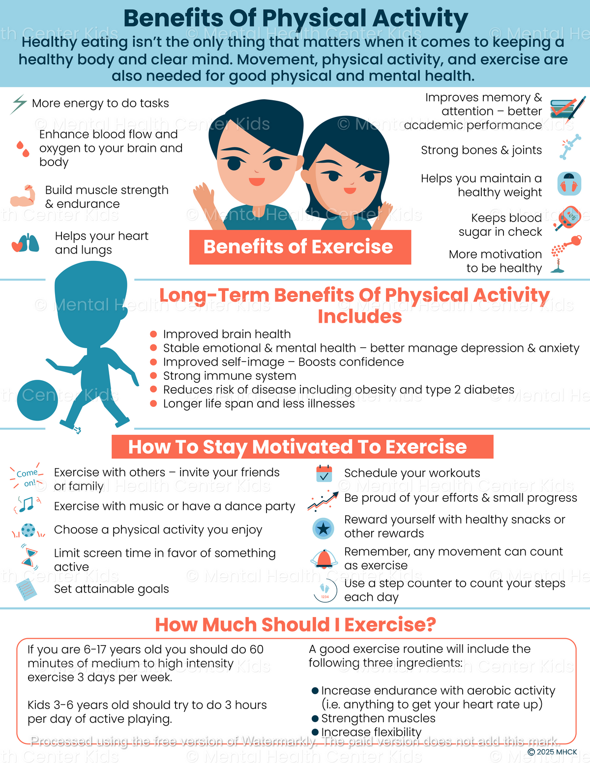 Benefits of Physical Activity – Mental Health Center Kids