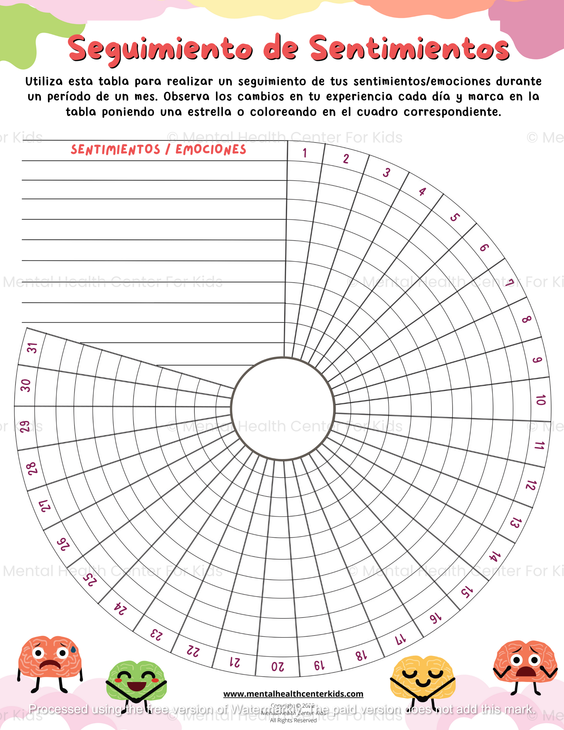 spanish feelings worksheets 