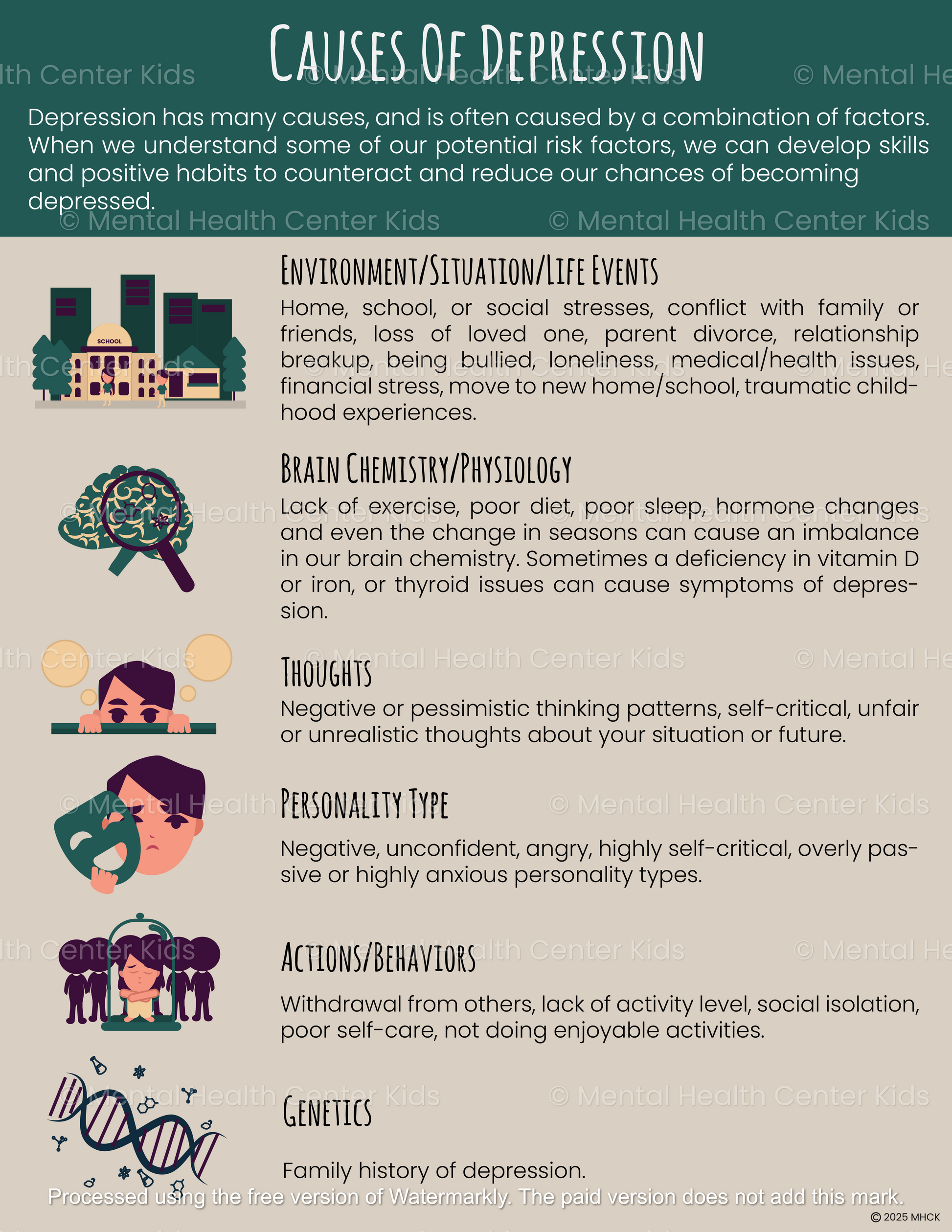 causes of depression