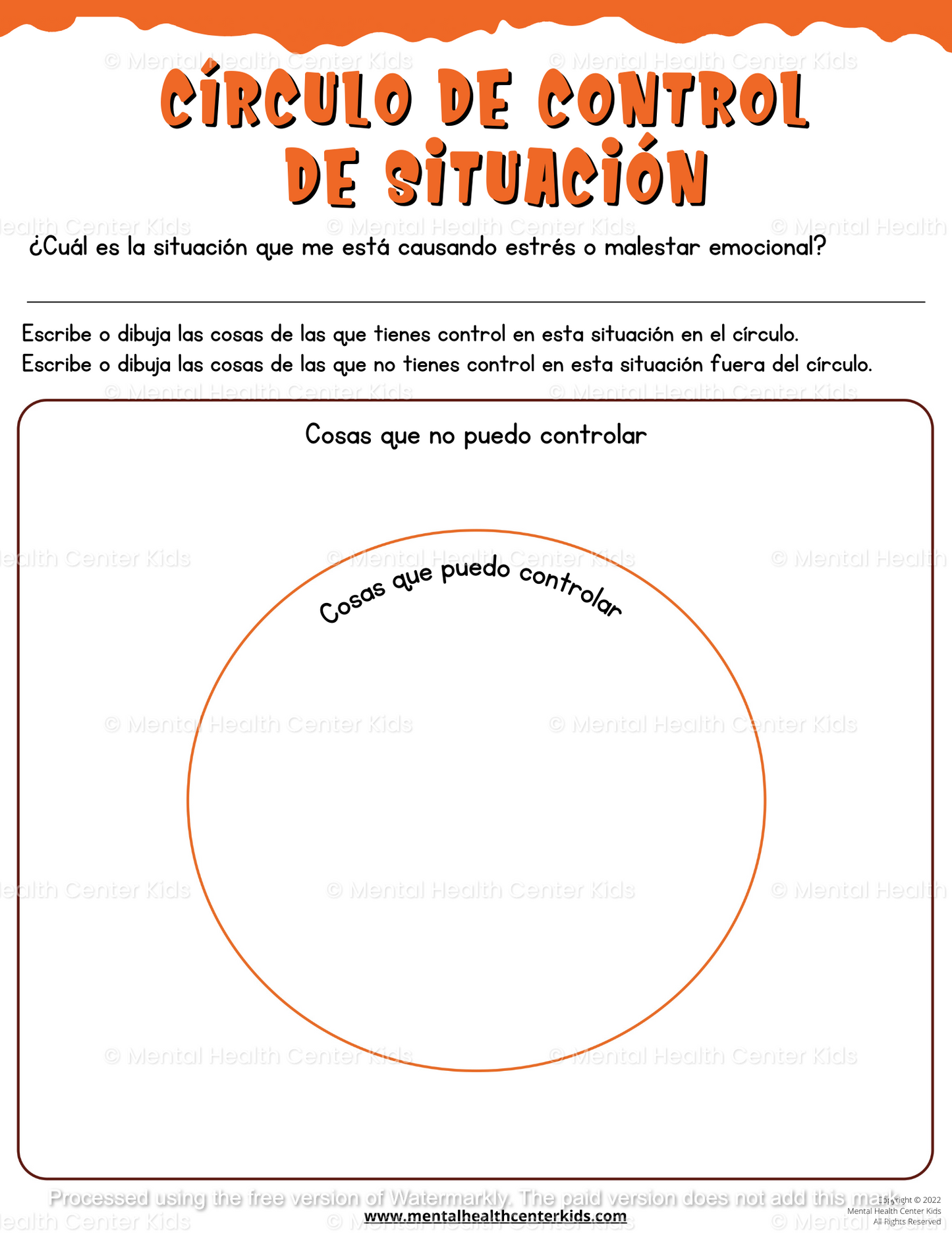 Spanish Circle of Control