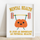 mental health is just as important as physical health art