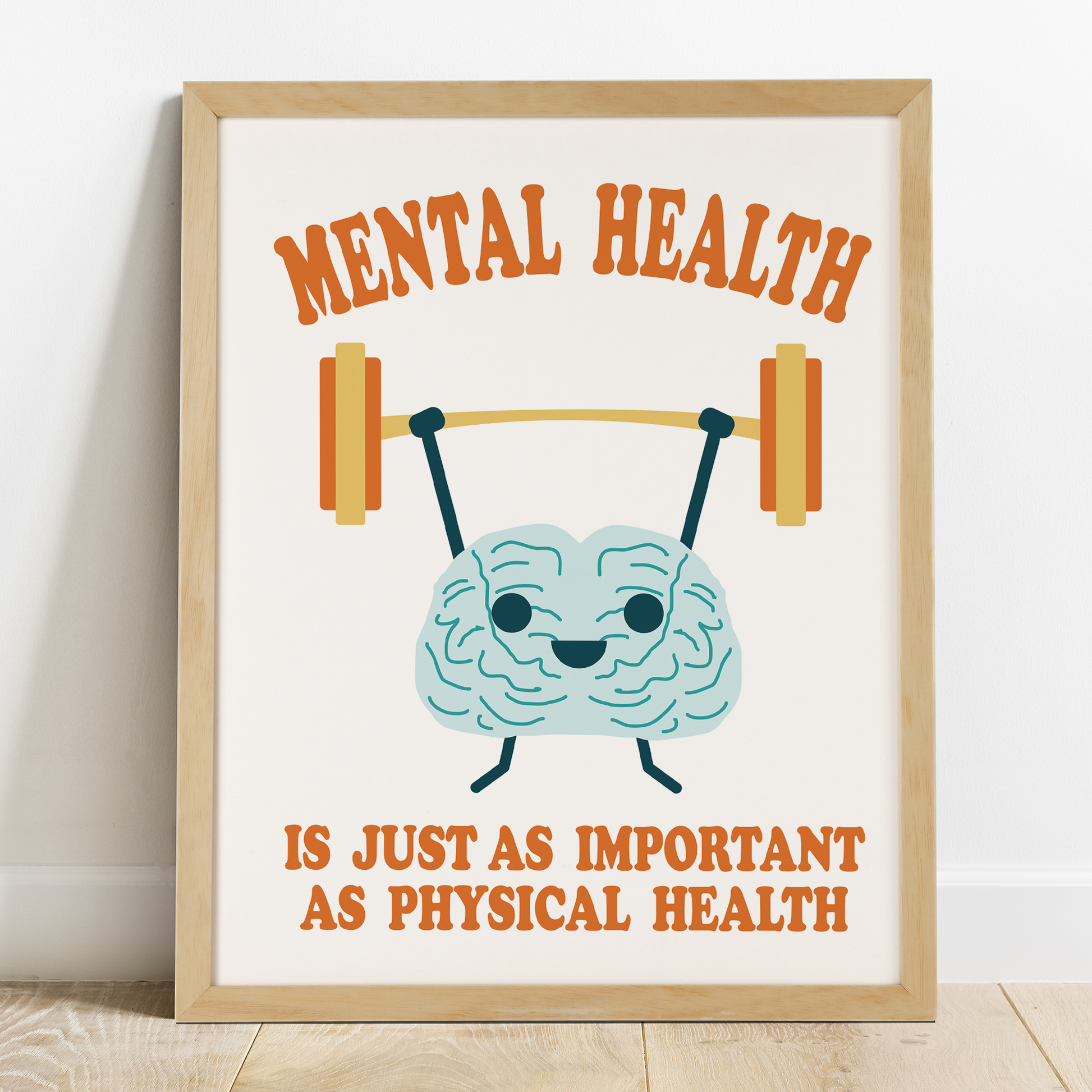 mental health is just as important as physical health art