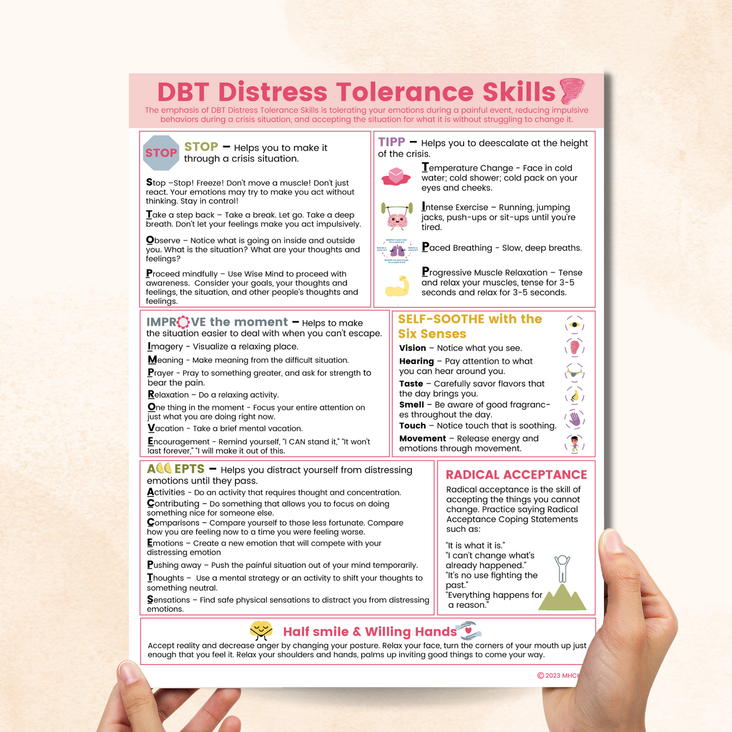 DBT Distress Tolerance Skills (PDF)