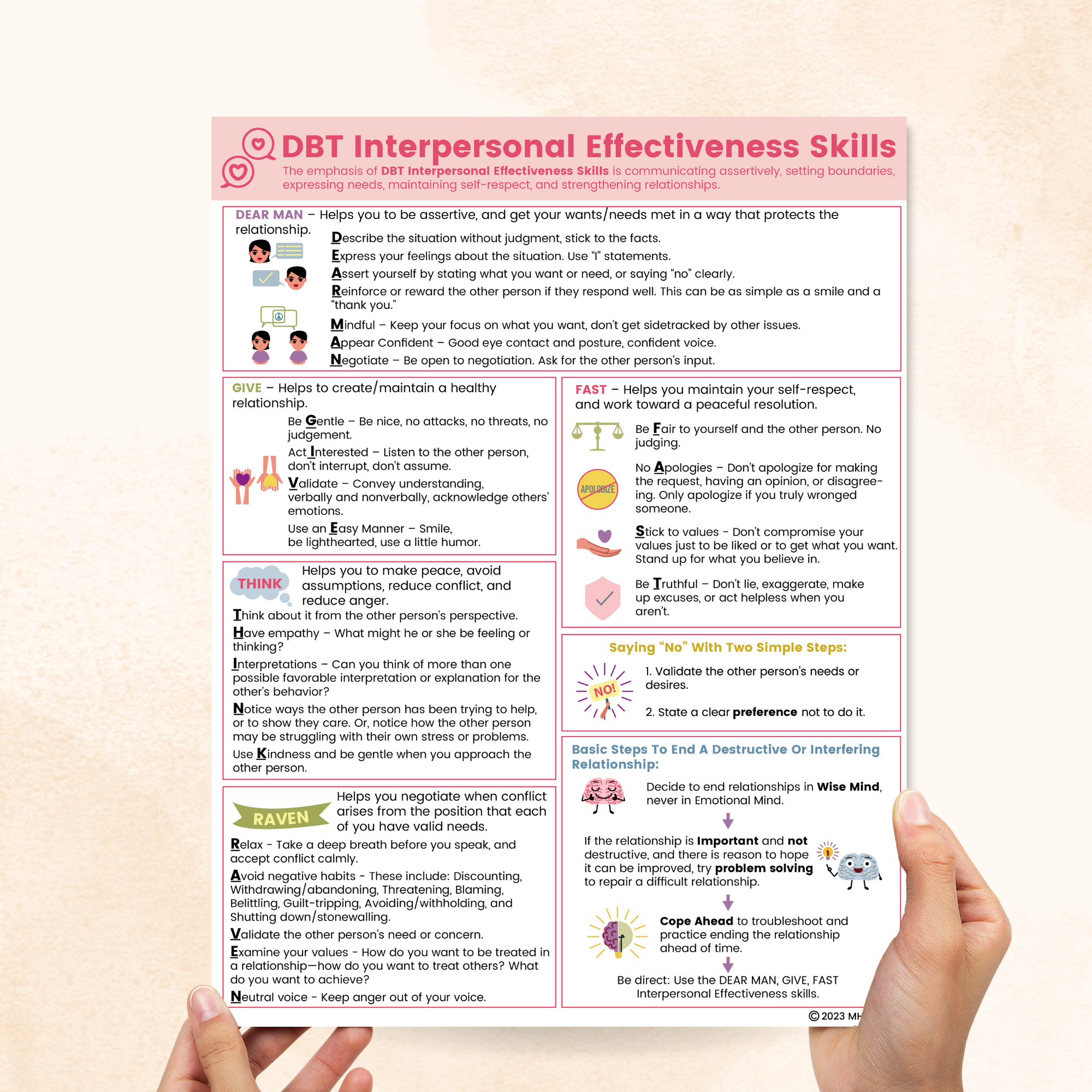 DBT Interpersonal Effectiveness Skills – Mental Health Center Kids