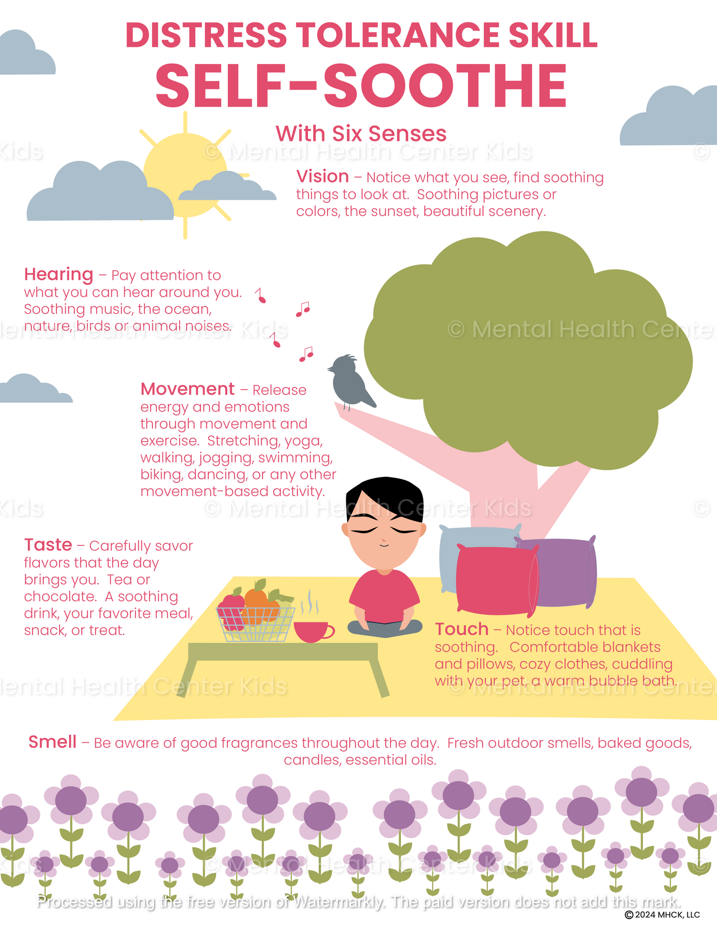 self soothe dbt with six senses