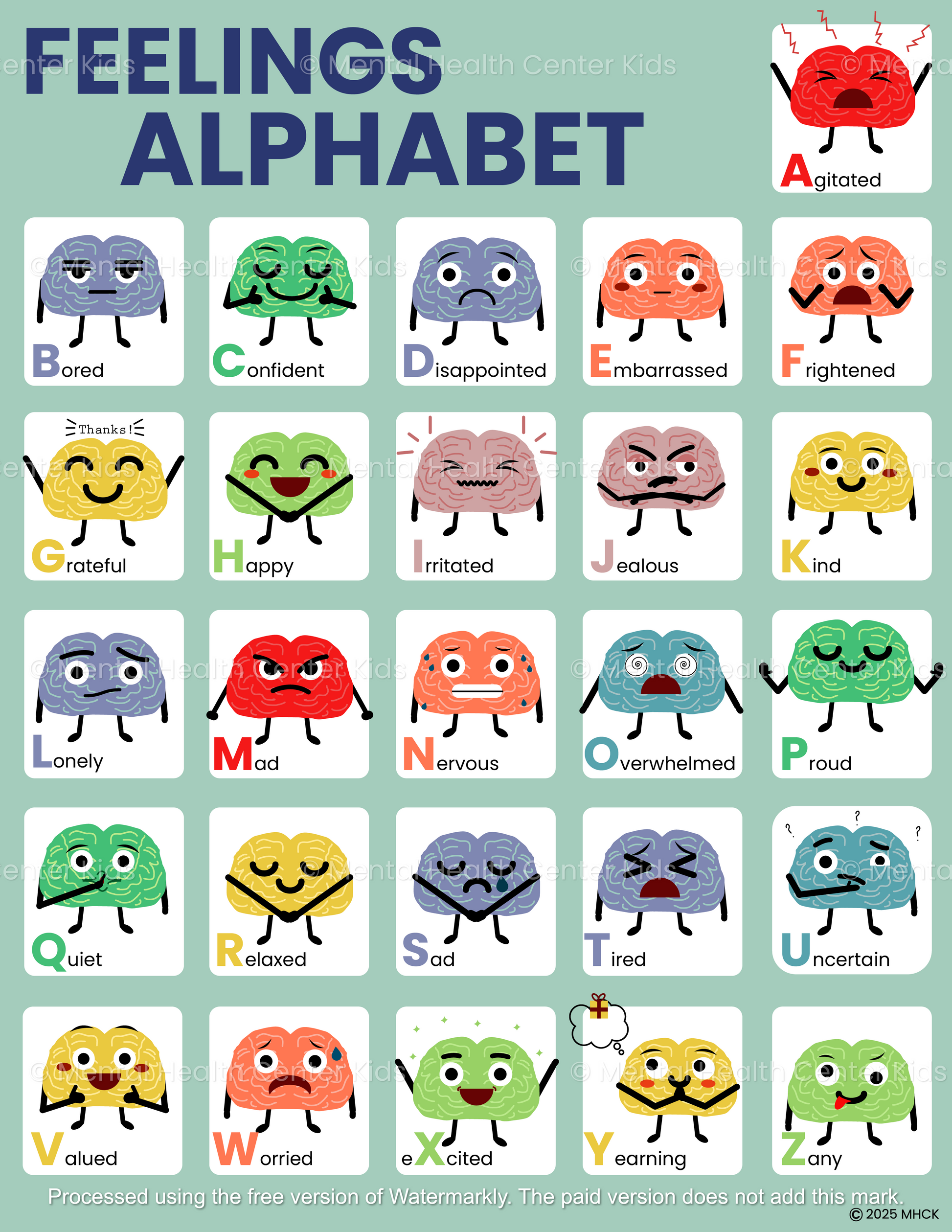 Feelings Alphabet